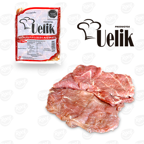 Arrachera de Cerdo Marinada Uelik